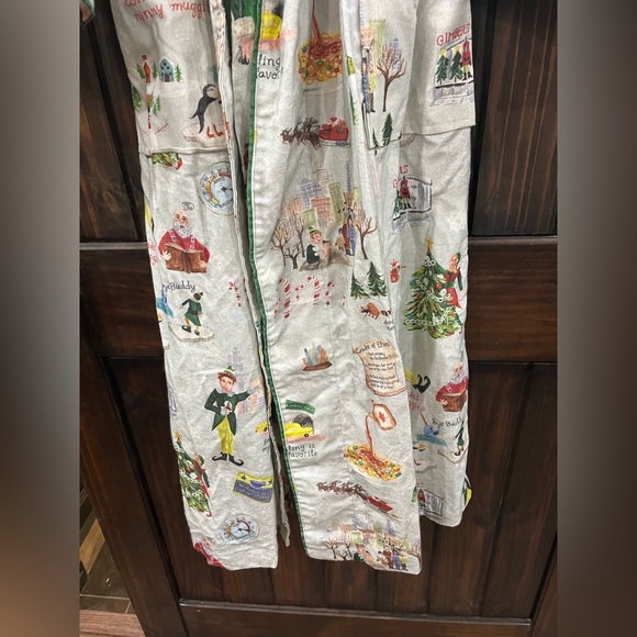 Rate Pottery Barn Buddy the Elf North Pole Holiday Robe unisex OS flannel EUC - Picture 3 of 11